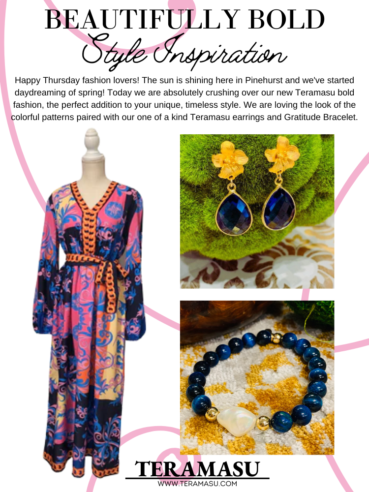 New Arrivals are In! Beautifully Bold Style Inspiration from Teramasu