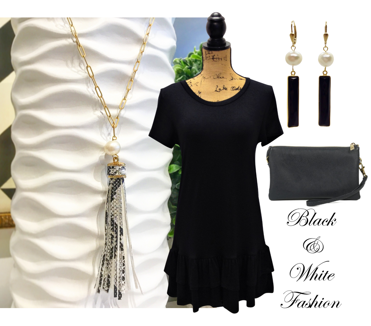 "Want It" Wednesday: Unique & Gorgeous Black and White Outfit Inspiration from Teramasu