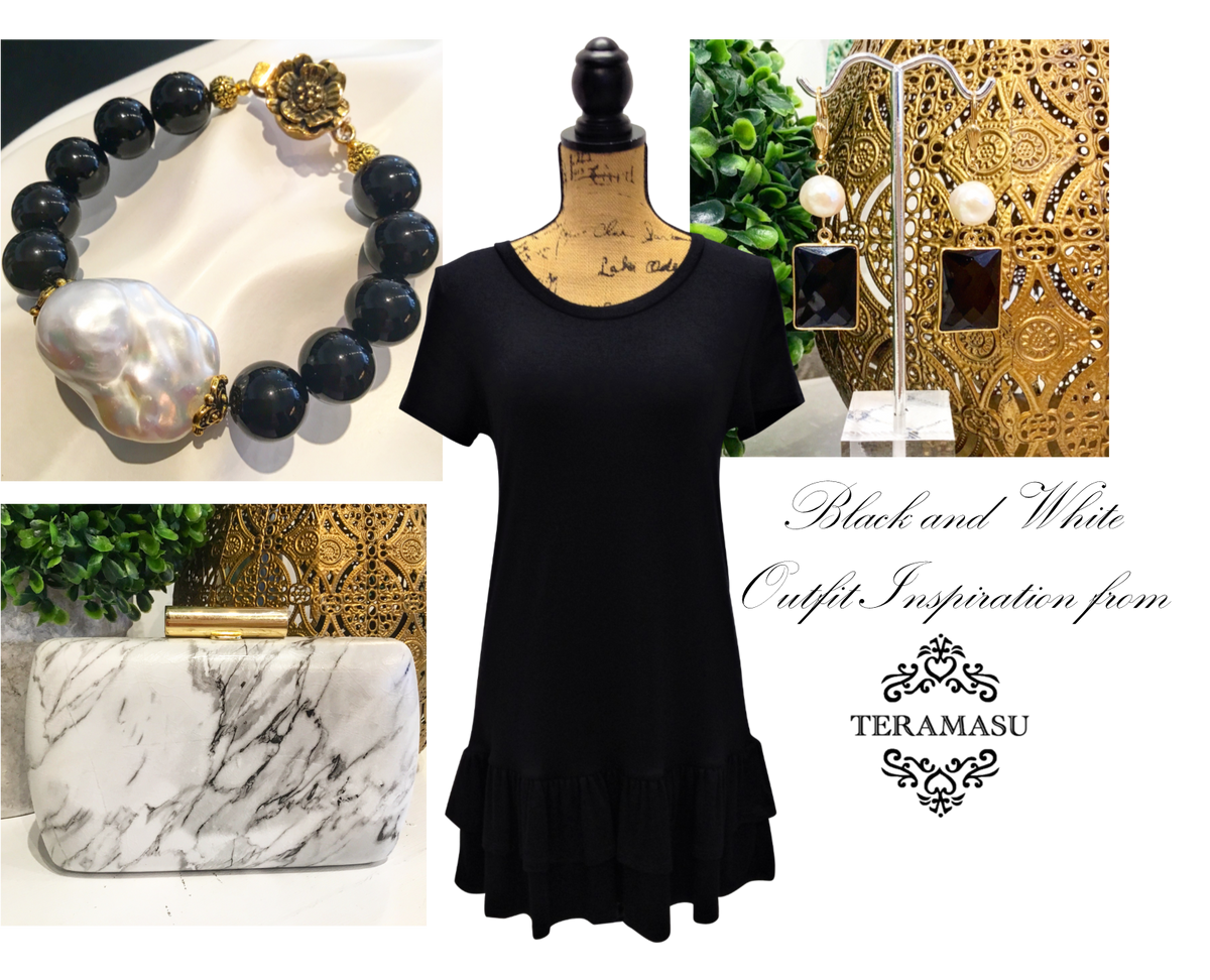 Living Ladylike: Classic Black and White Outfit Inspiration from Teramasu