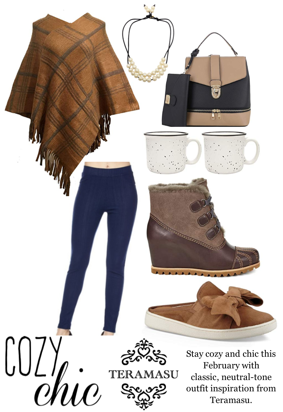 Chic Peek: Cozy & Chic Outfit Inspiration for Your Fabulous February Style from Teramasu