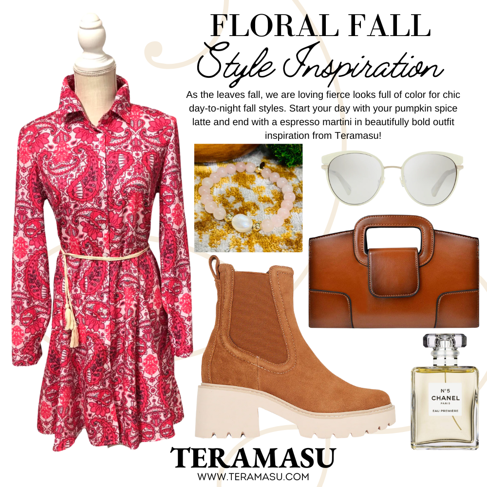 Teramasu Style Inspiration | Fabulous Floral Fall Fashion Style Guide 2022