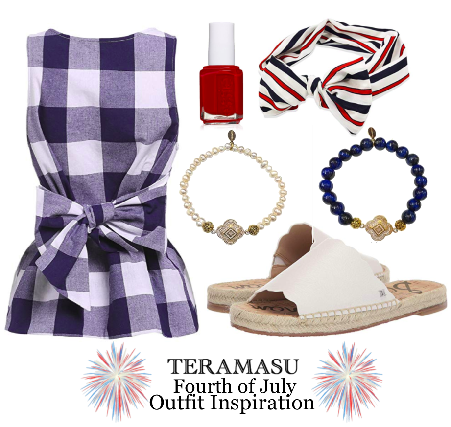 Fashion Friday: Red, White, and Blue Outfit Inspiration for the Fourth of July from Teramasu