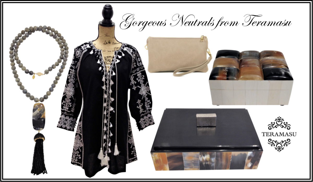Monday Must-Haves: Gorgeous Neutrals from Teramasu