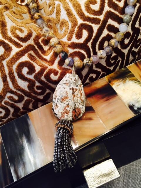 Friday Favorite: The Perfect Neutral-Toned Statement Necklace for Fall from Teramasu