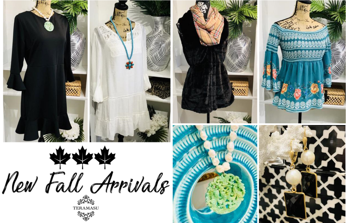 Teramasu has Gorgeous New Fall Arrivals for Your One of a Kind Style!