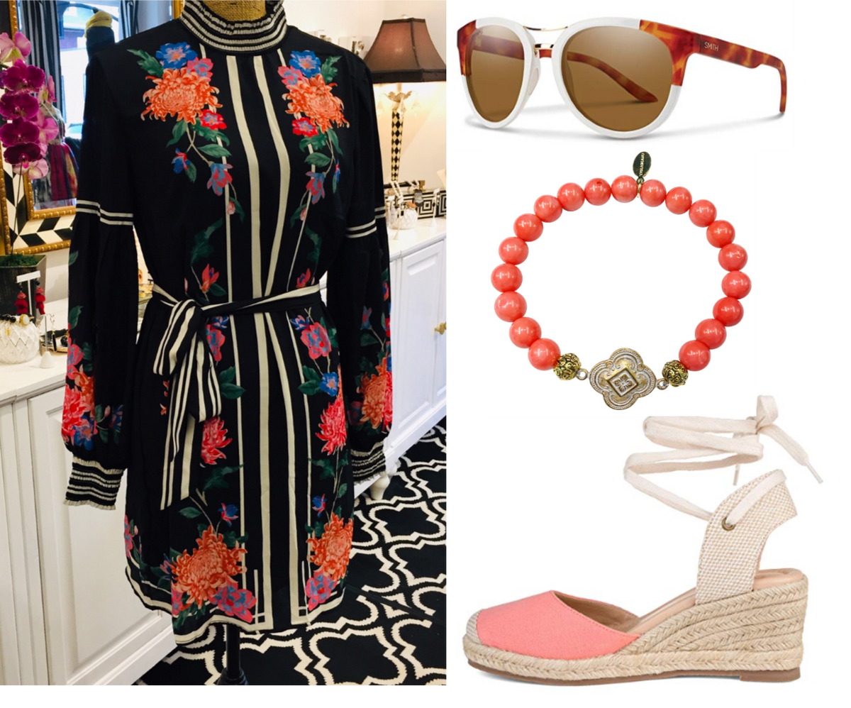 Saturday Stunner: Bold, Chic Floral Outfit Inspiration for Your One-of-a-Kind Style from Teramasu