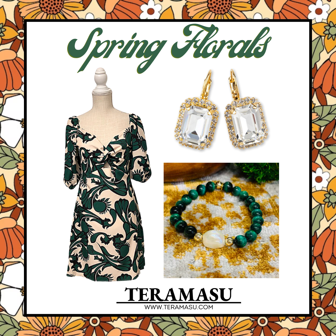 Fabulous Florals Fashion Has Arrived at Teramasu! Shop These One-Of-A-Kind Looks For Your Spring Adventures