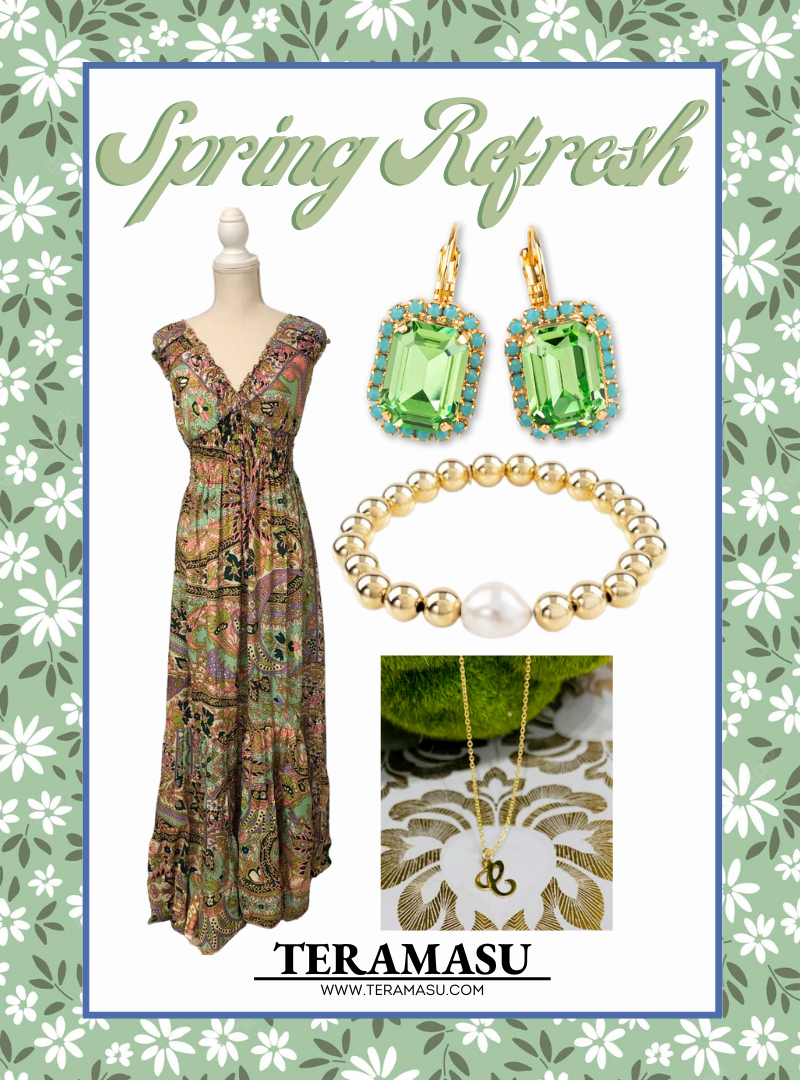Fabulous Florals for your Fabulous Style! One-Of-A-Kind Looks are Waiting for you at Teramasu!