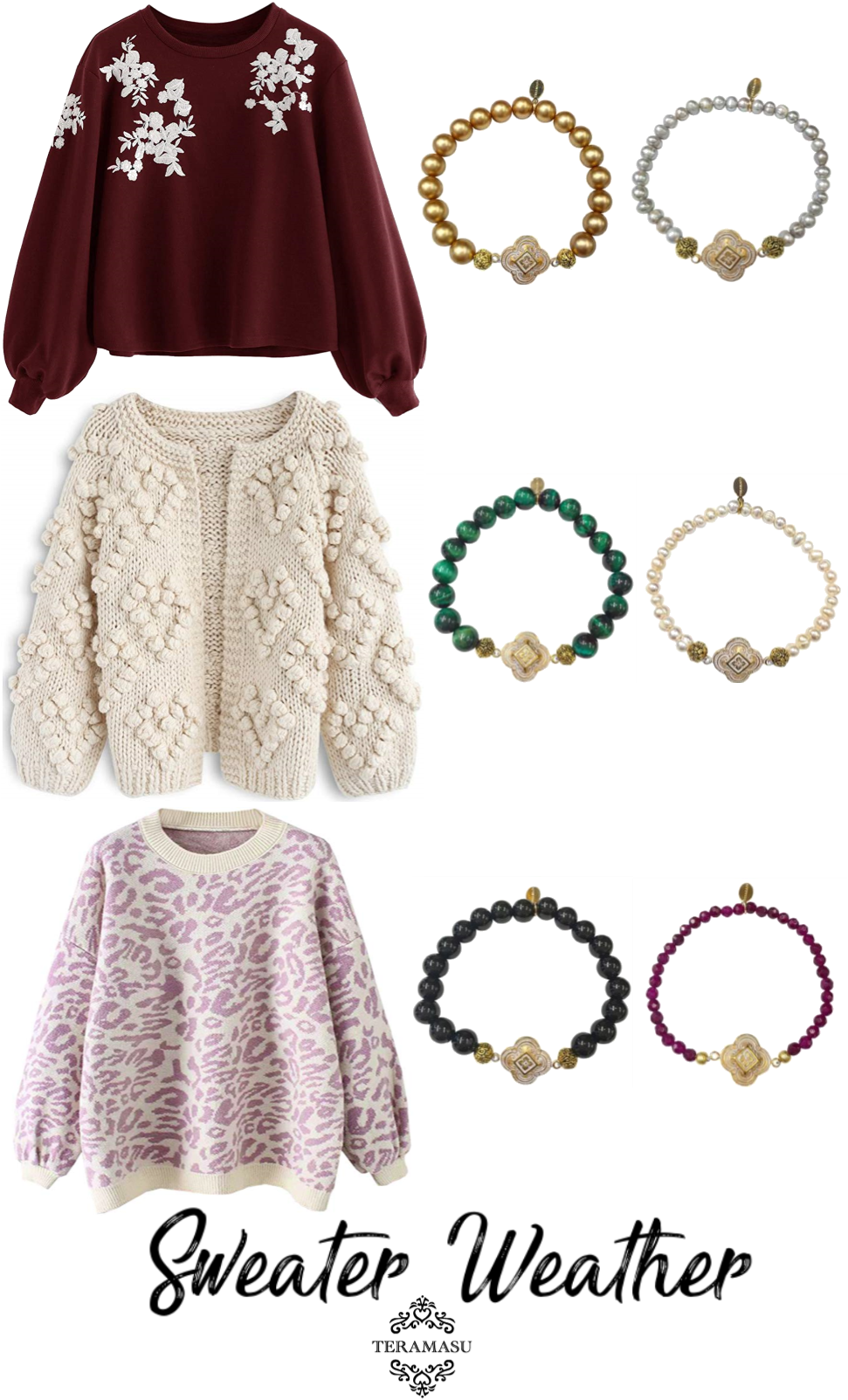 Stylin' Saturday: Gorgeous Sweater Weather Style Guide for Fall from Teramasu