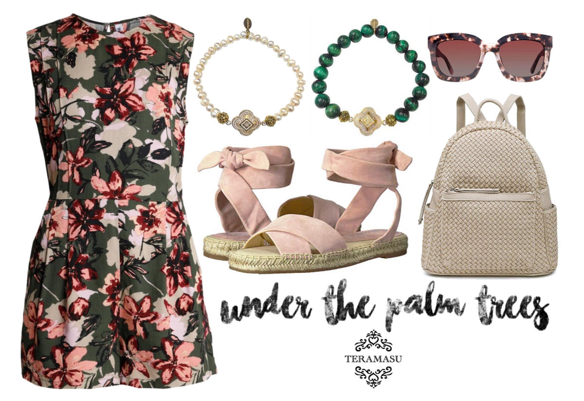 Living Ladylike: Under the Palm Trees Outfit Inspiration from Teramasu