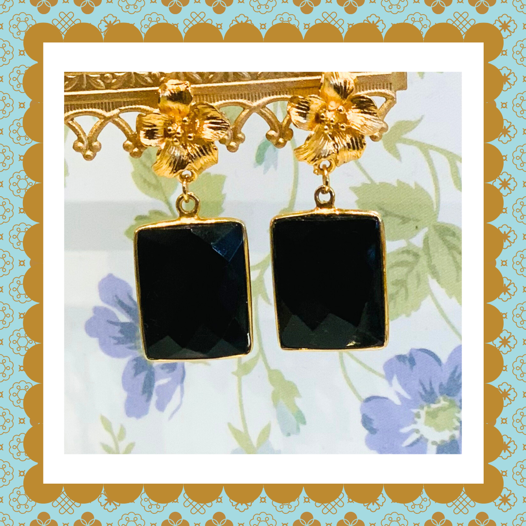 ★2022SS新作★MZUU★Onyx Ball Drop Earrings 10890093_01.jpg
