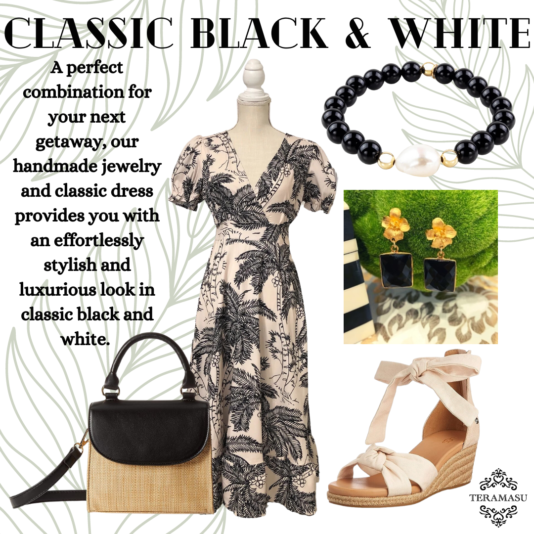 Classic Black and White | The Perfect Summer Look from Teramasu