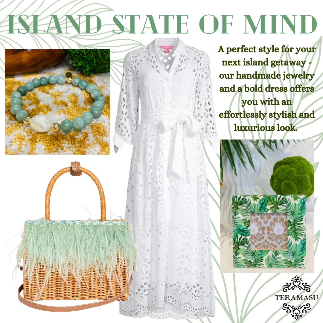 Island State of Mind | One of a Kind Outfit Inspiration for your Next Island Getaway from Teramasu
