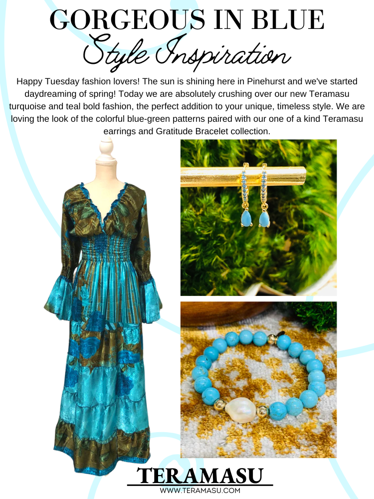 New Arrivals You Will Love! Gorgeous in Blue Style Inspiration from Teramasu