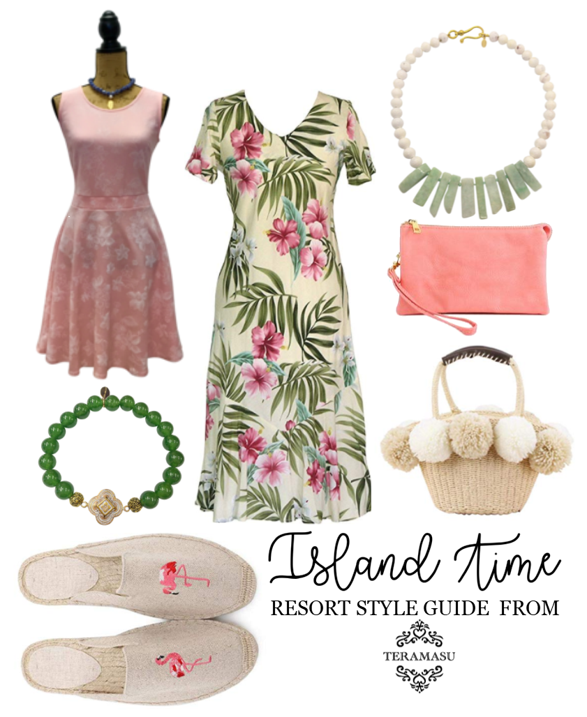 "Want It" Wednesday: Bold and Chic, Island Time Outfit Inspiration for Your One-of-a-Kind Resort Style from Teramasu
