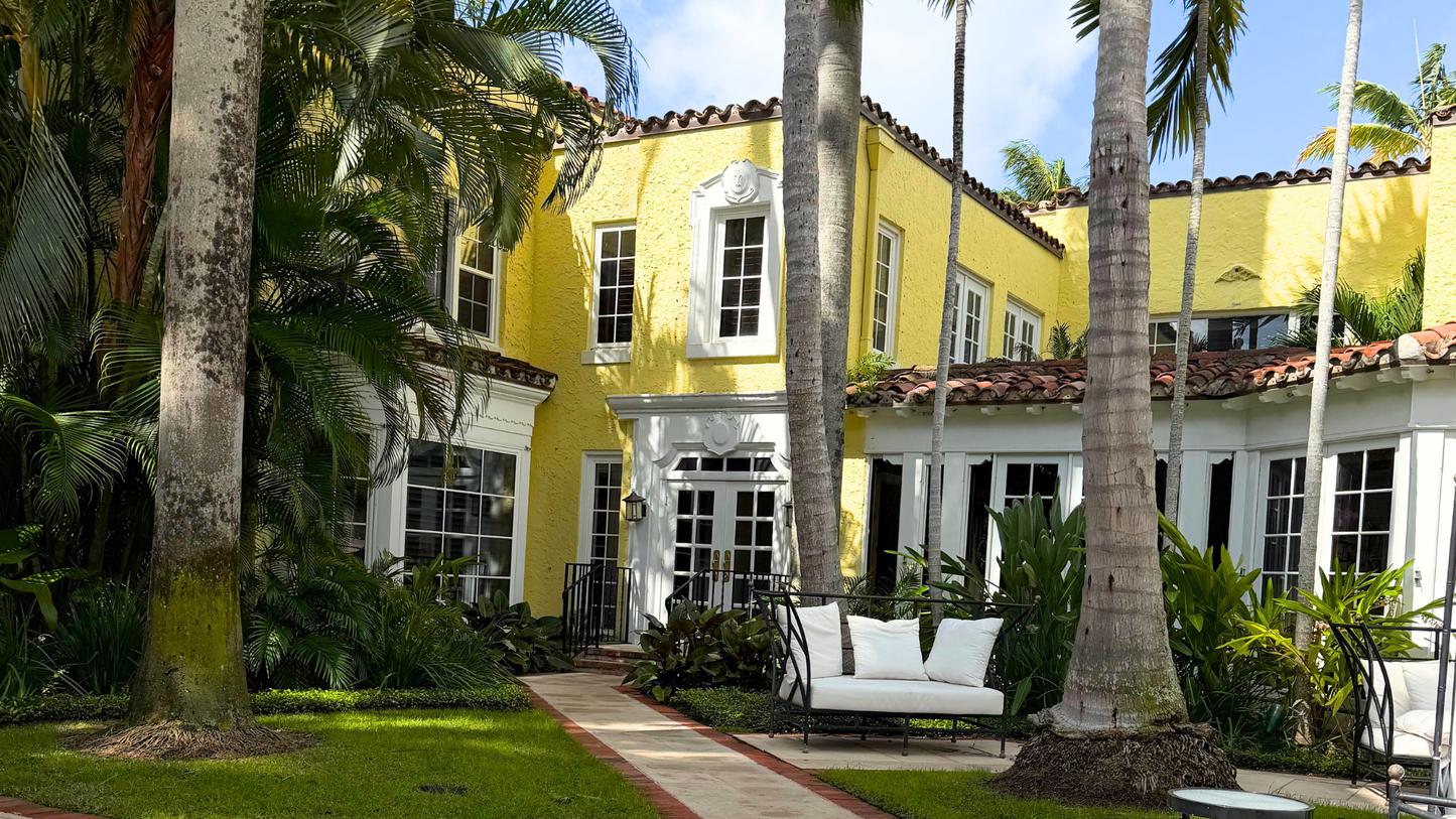 Palm Beach Perfectly Done: A Beautiful Escape to The Brazilian Court