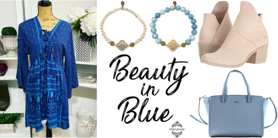 "Want It" Wednesday: Beauty in Blue Outfit Inspiration for Your One of a Kind Style from Teramasu