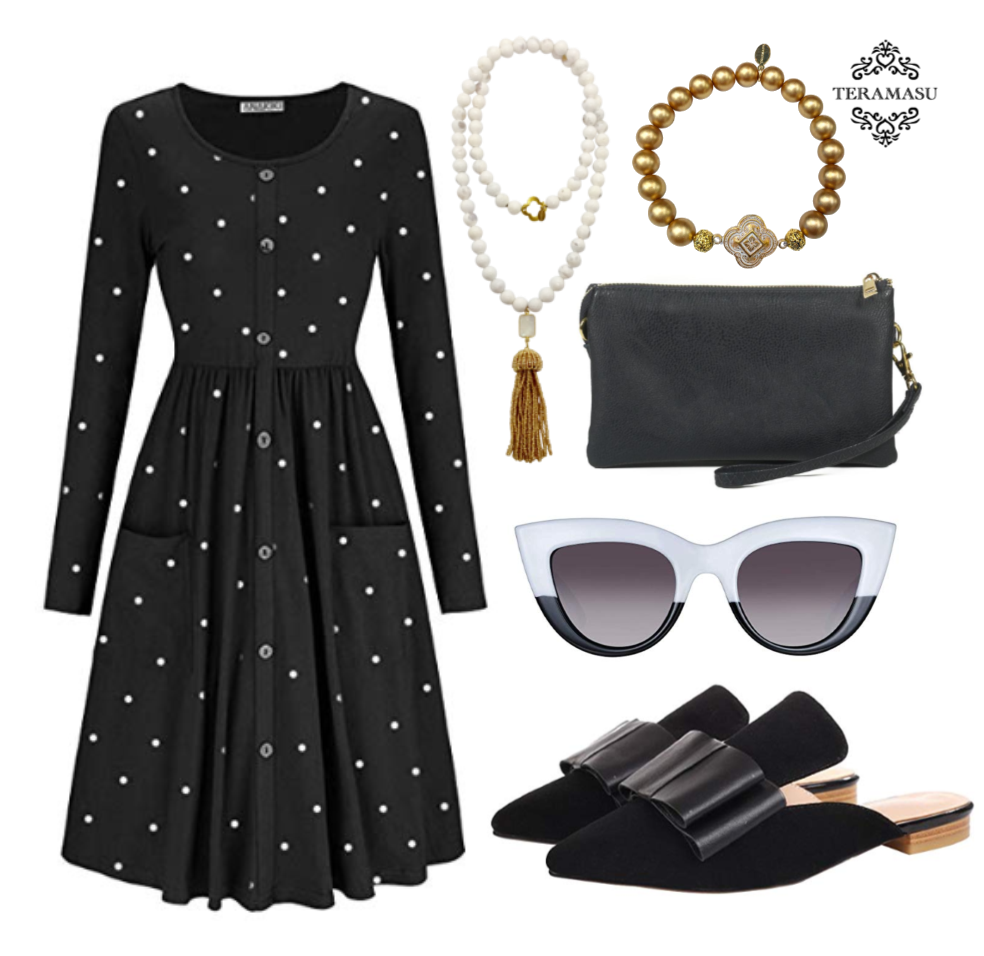 Chic Peek: Classic Black and White Outfit Inspiration for your Timeless Style from Teramasu