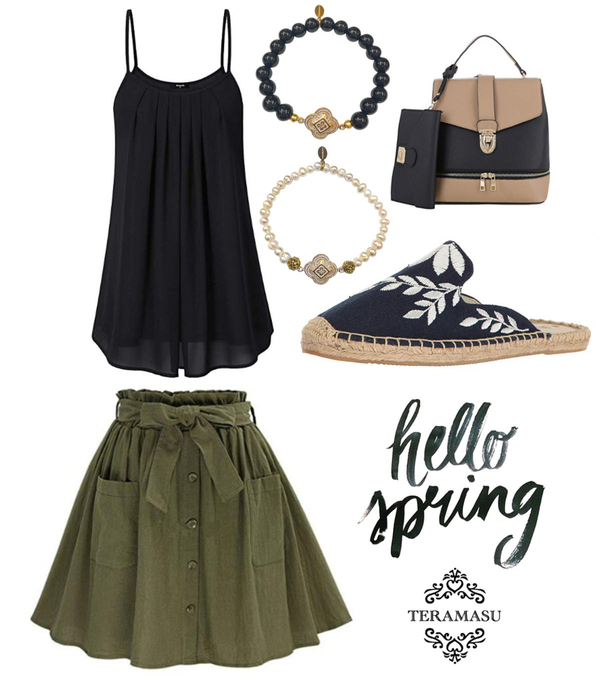 Living Ladylike: Bold Black and White Spring Outfit Inspiration for Your One-of-a-Kind Style from Teramasu