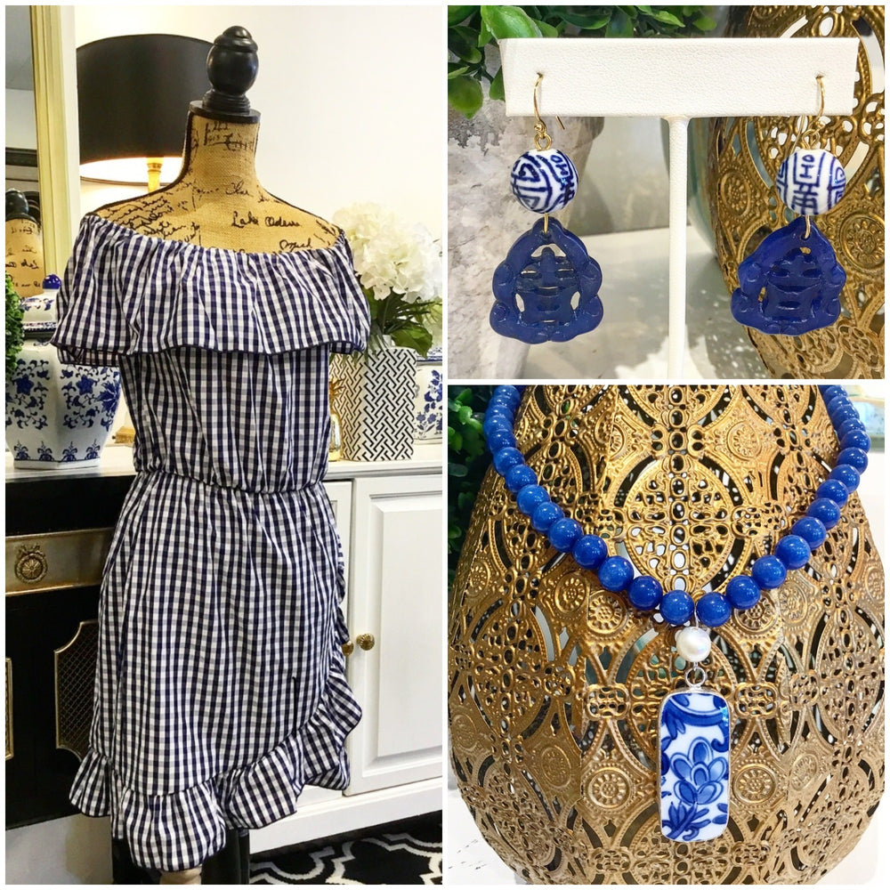Monday Must-Haves: Classic Blue & White Outfit Inspiration for the Fourth of July from Teramasu