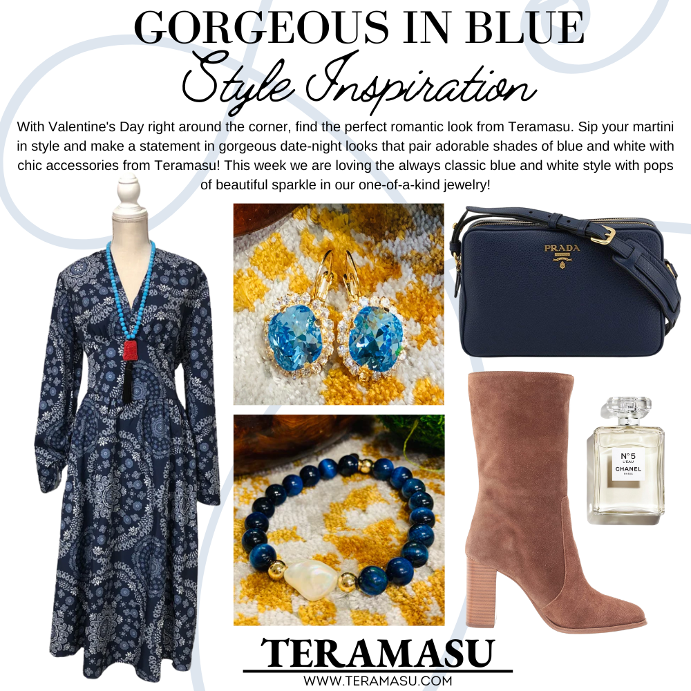 Teramasu Style Guide | Gorgeous in Blue Style Inspiration