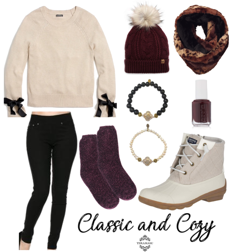 Fashion Friday: Classic and Cozy Gorgeous Outfit Inspiration for Your Fall Style from Teramasu