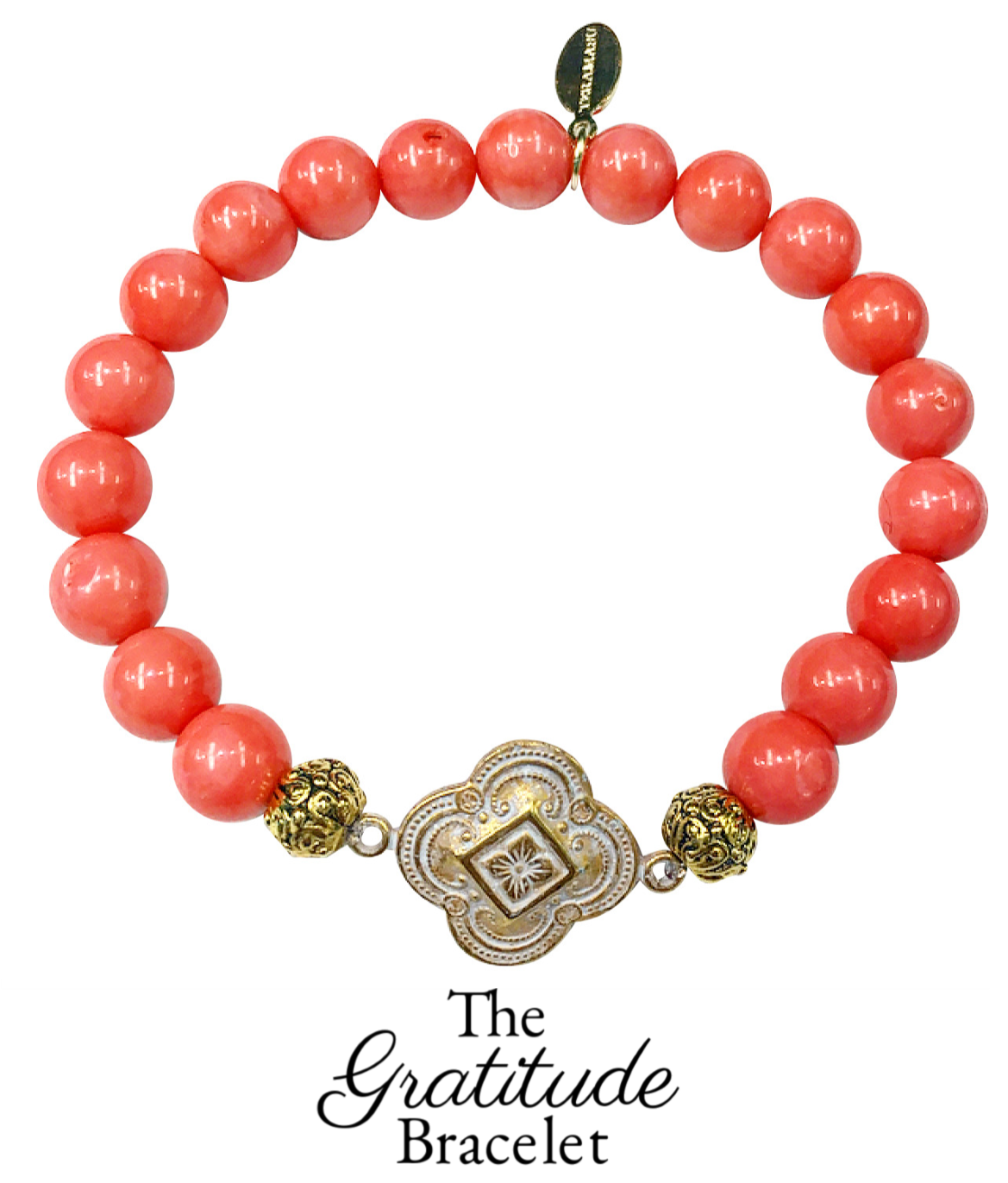 "Want It" Wednesday: Add a Spark of Meaning and Color to Your New Year Style with Our New Teramasu Gratitude Bracelet in Pink Coral Gemstone