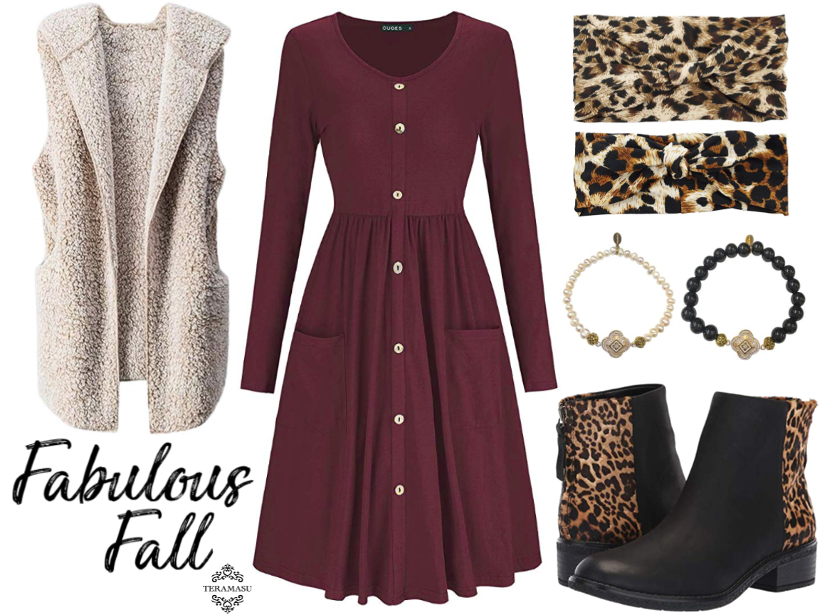 Chic Peek: Fabulous and Bold Leopard for Fall Outfit Inspiration for Your One of a Kind Style from Teramasu