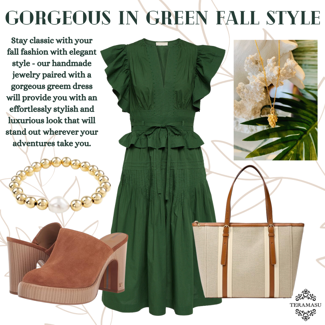 Gorgeous in Green | New Fall Style Inspiration from Teramasu