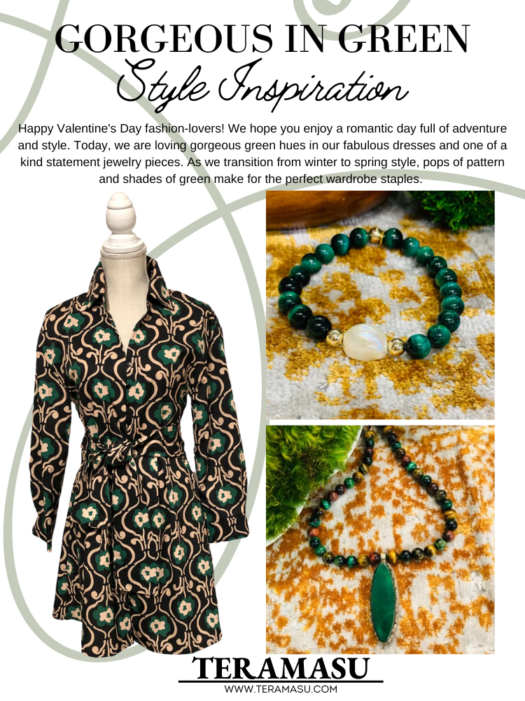 Gorgeous in Green Style Inspiration from Teramasu