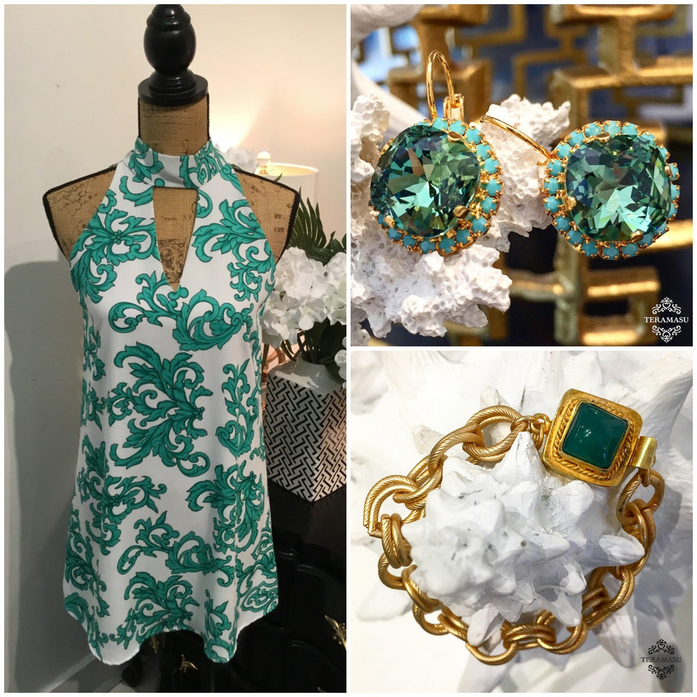 Fashion Friday: Chic & One-of-a-Kind, Green Outfit Inspiration for Summer to Fall from Teramasu