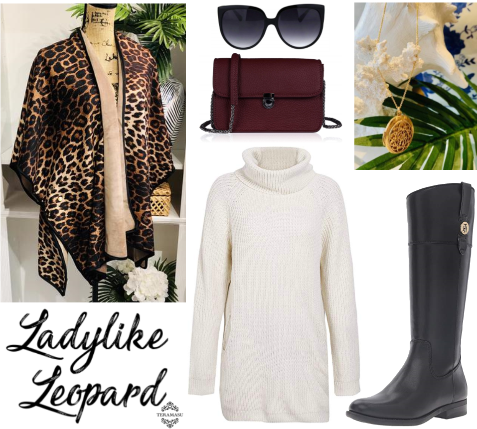Monday Must-Have: Ladylike in Leopard and Lockets Outfit Inspiration for Your One of a Kind Style from Teramasu
