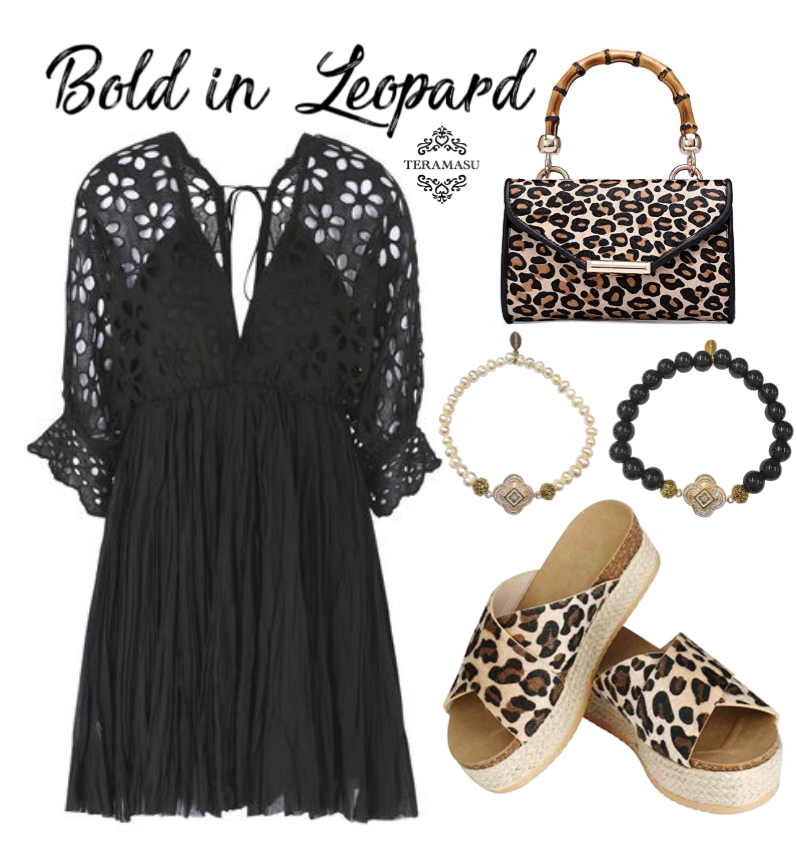 Monday Must-Haves: Add a Leopard Printed Flare to Your Black and White Style with Outfit Inspiration from Teramasu