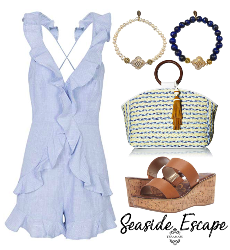 Fashion Friday: Classic in Blue Summer Outfit Inspiration for Your Seaside Escape from Teramasu