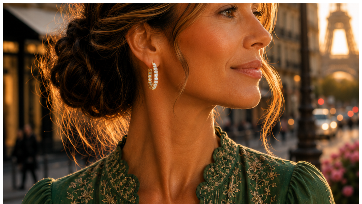 City Explorer | Signature Travel Hoop Earrings