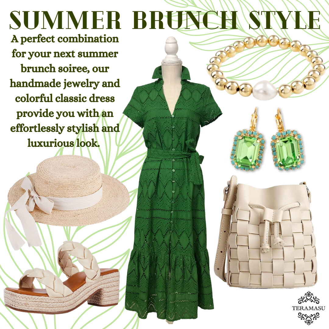 Summer Brunch Style | A Classic One of a Kind Look for Your Summer Style from Teramasu