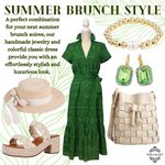 Summer Brunch Style | A Classic One of a Kind Look for Your Summer Style from Teramasu