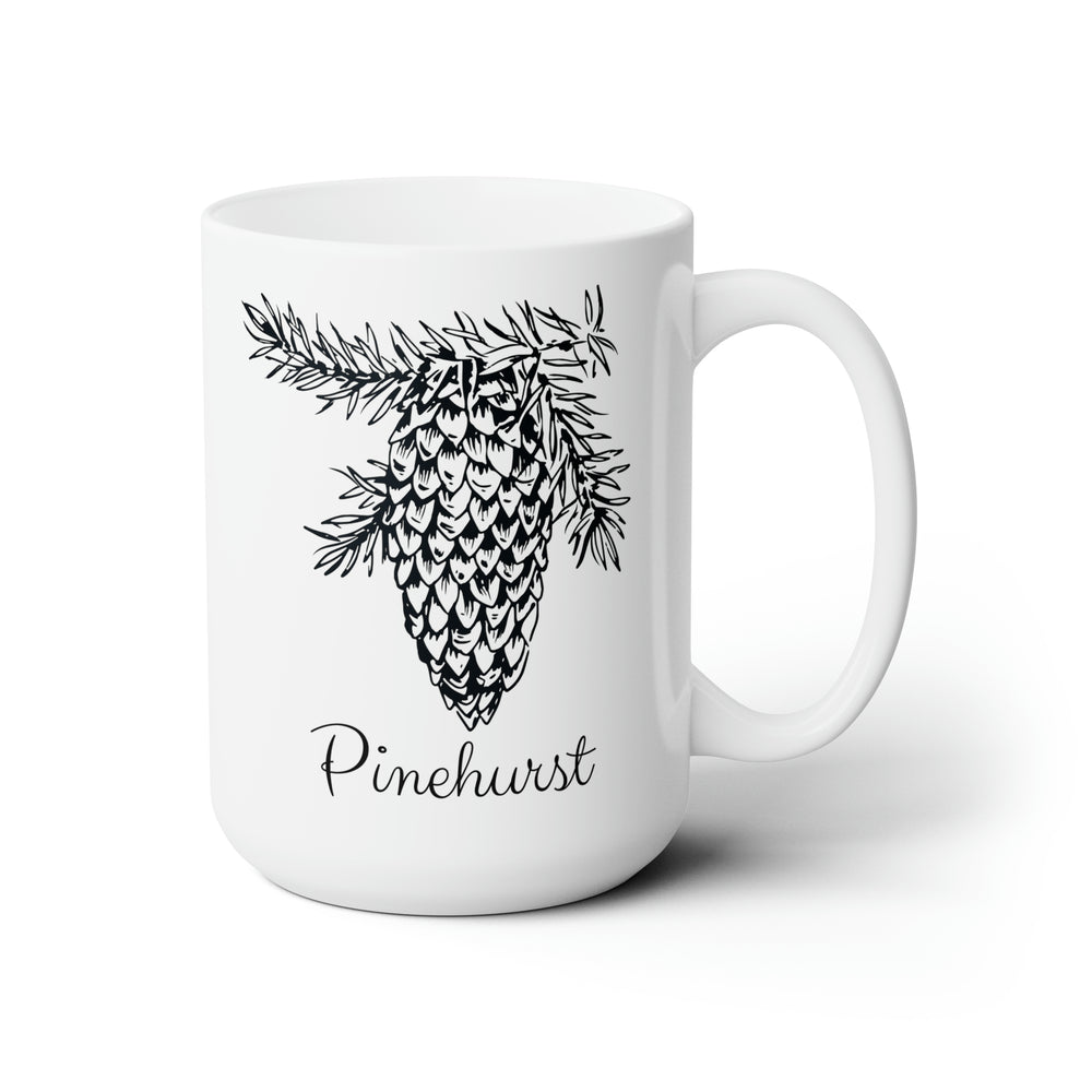 Pinehurst  Pinecone Designer Coffee Mug 15 oz