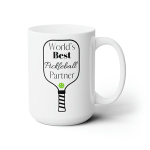 Pickleball Design Coffee Mug adds a touch of elegance to your coffee-drinking experience 15oz