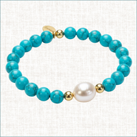 Bracelet Sur Mesure Turquoise Naturelle Arizona Et Perles De Lave 10mm 21 5 Cm Reserve Bracelet Sur Mesure Turquoise Naturelle Arizona Et Perles De Lave 10mm 21 5 Cm Reserve