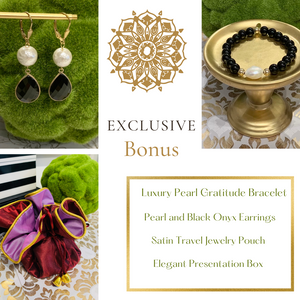 The Black Onyx Gratitude Bracelet Special Bundle Offer